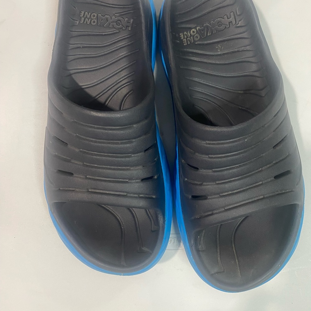 Hoka One One Ora Recovery Slip On Sandals Sz 10 - Picture 7 of 12